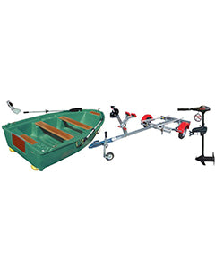 Pack barque Spécialiste 350 + remorque complète Nautic Plus + moteur thermique Mercury 3.5cv 4 temps