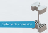 Connexion complète pour ponton modulaire