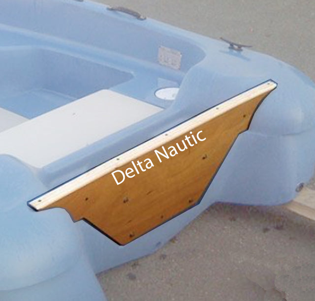 Tableau arrière pour barque Rigiflex