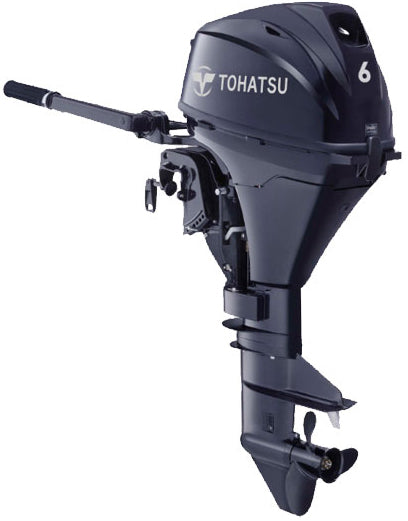 Tohatsu 6CV 4T bicylindre arbre long démarrage électrique