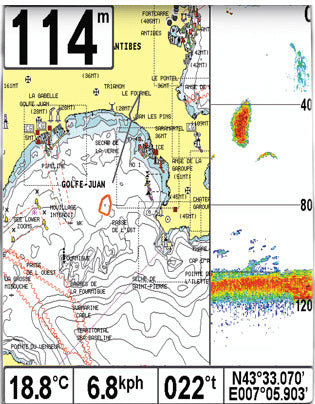 Sondeur GPS Humminbird Hélix 10 G4N CHIRP XD 2D + Sonde 50/200 KHz