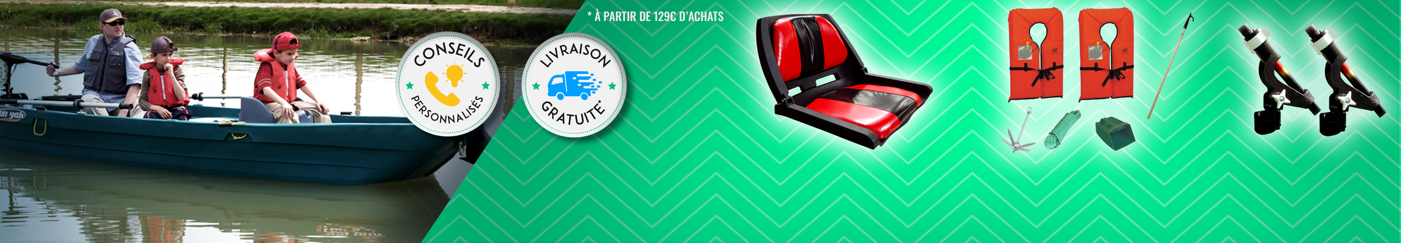 Accessoires barque Accessoires barque