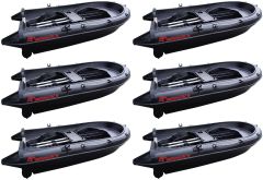 Lot de 6 barques Campeuse 2,49m blacky