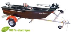 Pack Spacieuse 320 Black Fish + Remorque GT + Spirit Plus 1.0 + Cayman 55 Lbs