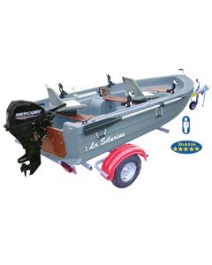 Pack barque Silurine Sport 3m73 + Mercury 6cv 4t + remorque GT