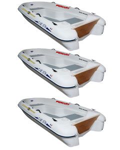 Lot de 3 Barques Rigiflex Cap 370 Standard
