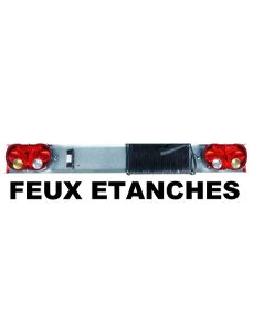 Plaque de feux étanches LED pour remorques spéciales barques