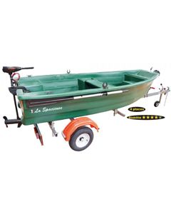 Spacieuse 3m20 moteur V 55 lbs et remorque