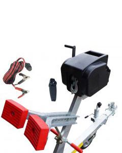 Treuil électrique a télécommande pour toute remorque