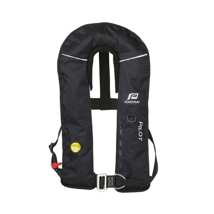 Gilet Gonflable Pilot RACE AVEC sous cutale hydrostatique 150N ; Delta  Nautic