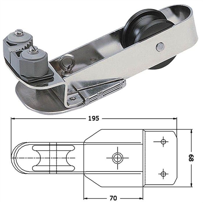 Paire de Clips Batterie Moto Lampa 10 cm - 60A Vente en Ligne 