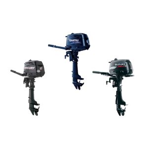 Lot de 3 hors bords 6cv 4t arbre court