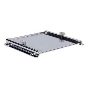 Platine à glissière inox