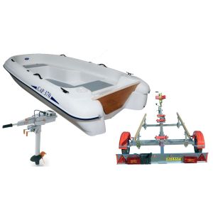 Bateau CAP 370 Rigiflex + moteur Torqeedo + remorque