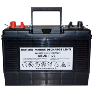 Batterie pour barque decharge lente 12v 100ah 500 cycles de vie 