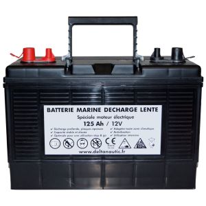 Batterie 125A 12V Moteur électrique