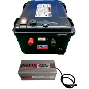 Valise Batterie Lithium 36V 120Ah avec sortie régulée