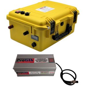Valise Batterie Lithium 36V 200Ah avec sortie régulée