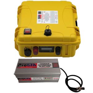 Valise Prolith 12V 120Ah avec sortie régulée