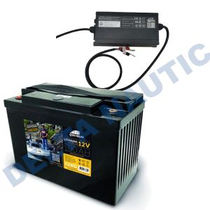 Pack batterie Lithium 12 V 100 AH + Chargeur