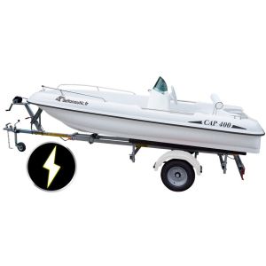 Bateau Rigiflex Cap 400 Console électrique