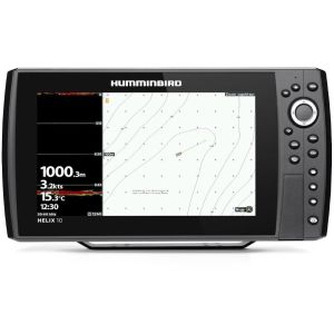 Combiné Humminbird Hélix 10 G4N CHIRP XD 2D + Sonde tableau arrière 50/200 KHz