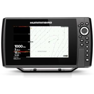 Sondeur GPS Humminbird Hélix 8 G4N CHIRP XD 2D + Sonde 50/200 KHz