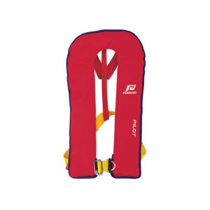 Gilet Gonflable Pilot AVEC harnais hydrostatique 275 N ROUGE