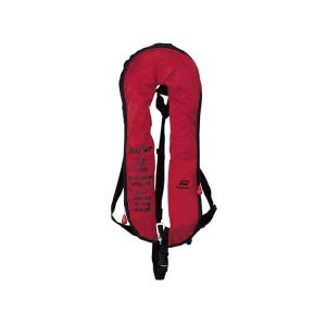 Gilet Gonflable SOLAS Nylon Rouge