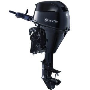 Tohatsu 30CV 4T arbre court démarrage électrique barre franche