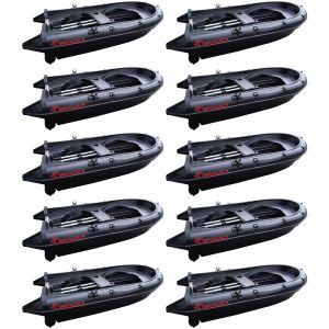 Lot de 10 barques Campeuse 2,49m blacky