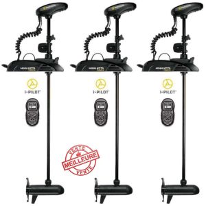 Lot 3 moteurs électriques Minn Kota Terrova 55 lbs BT 137 cm I Pilot BT