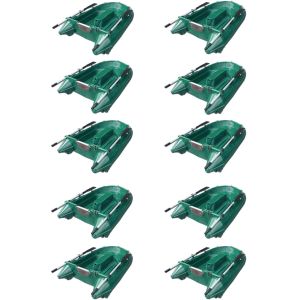 Lot de 10 Barques Armor Neptea 2,20m verte