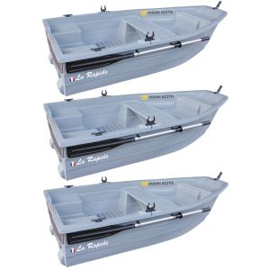 Lot de 3 barques Rapide 249 titanium Offre Spéciale PROS