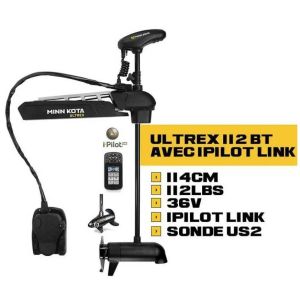 Moteur Ultrex 112 lbs 36V-114 cm-I Pilot Link-Sonde US2