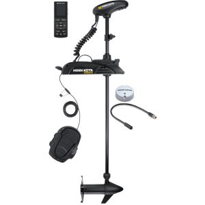 Moteur Electrique Minn Kota Terrova 55 Lbs 12V + Télécommande + Sonde DSC + Pédale