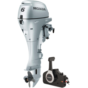 Honda 6CV 4T bicylindres commande à distance démarrage électrique