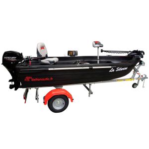 Pack barque Silurine Sport 373 Blacky Bass Boat
