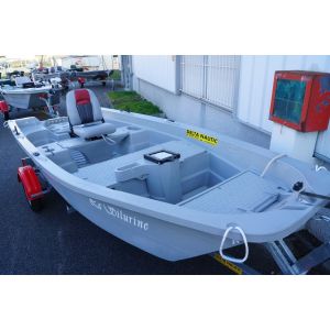 Barque Silurine 4m Titanium + Remorque GT Grand Tourisme + Siège Confort Bass Boat - Pack testé par les magazines halieutiques