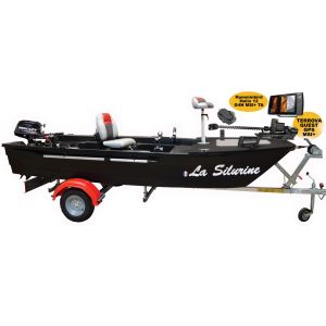 Pack PREMIUM Silurine 4m Bass Boat Blacky QUEST