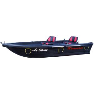 Pack Barque Silurine Sport 3m73 Blacky avec remorque et hors bords en option
