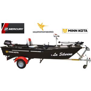 Pack suréquipé Silurine 4m Bass Boat Blacky