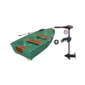 Pack barque de pêche le Spécialiste 350 + moteur électrique V 55 lbs