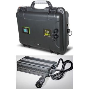 Valise Batterie Lithium BSR Lifepo4 Gen2 100Ah 36V + 2 sorties régulées + chargeur offert