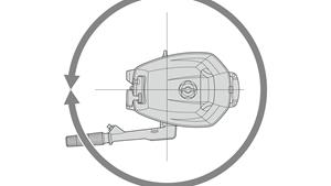 Direction à 360° pour des changements de direction instantanés